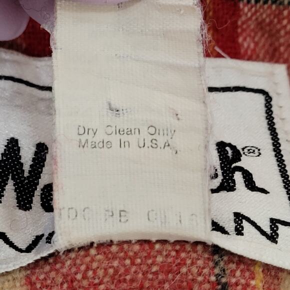 Vintage Woolrich Barn Chore Jacket Women M 21x26 Hooded Fleece Lined - Picture 5 of 16